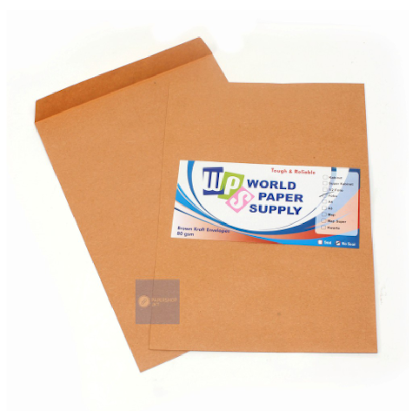 Amplop Cokelat Ukuran Folio 2