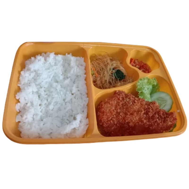Wafiyah Katering Paket Nasi Bento Ayam Katsu 1