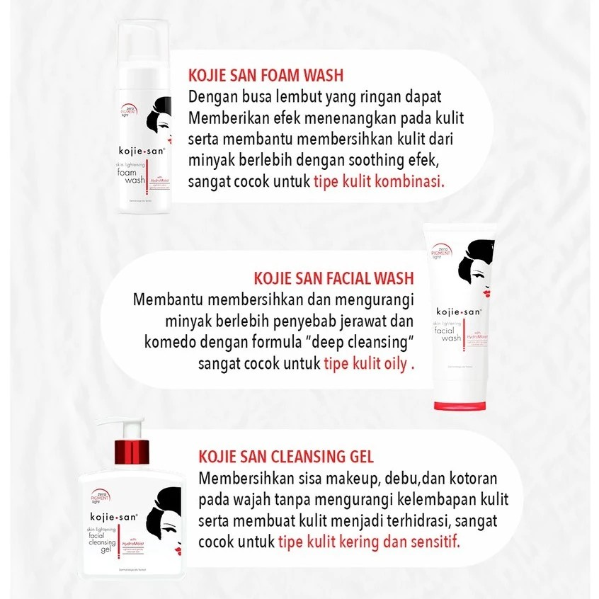 Beauty Elements Ventures Kojie-San Skin Lightening Facial Wash with HydroMoist