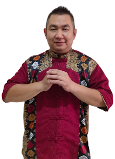Baju Cina Jumbo Rico Batik Imlek Lengan Pendek