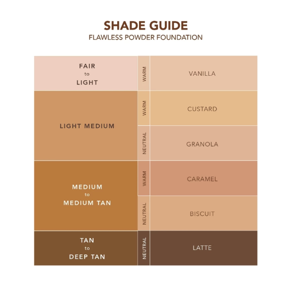 Keva Cosmetics International ESQA Flawless Powder Foundation Custard