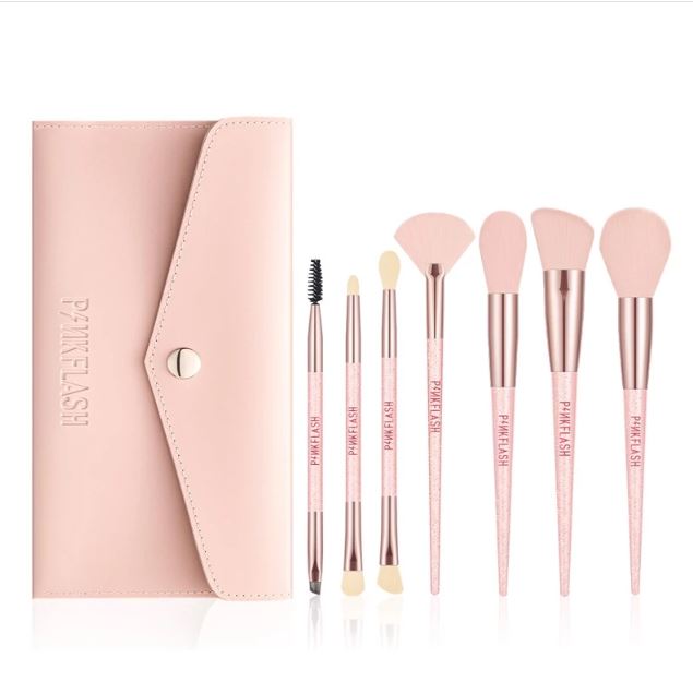 FCL Internasional Indonesia PINKFLASH Fairy Wand Makeup Brush Set 5 pcs