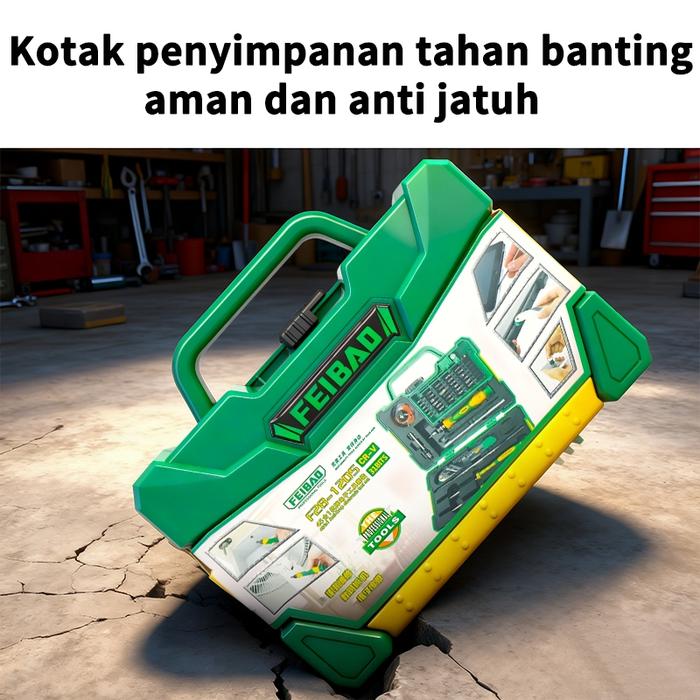  Feibao Electrician Toolbox 45 Pcs F28-1205