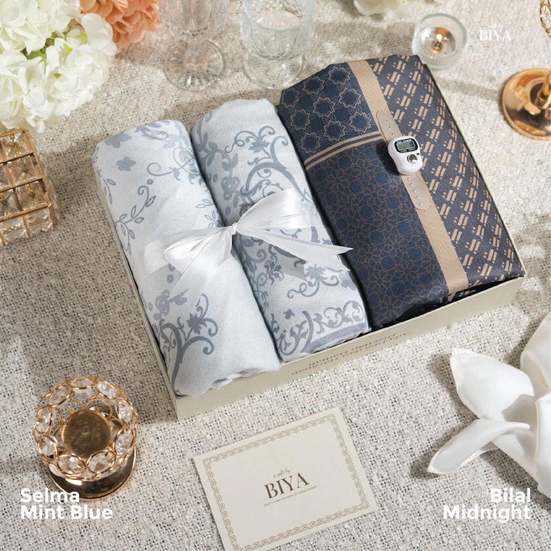 Tazbiya Gift Couple Set Mukena dan Sarung Dewasa 5