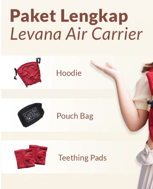 Kadelmindo Saraya Mapan CuddleMe Levana Air Carrier