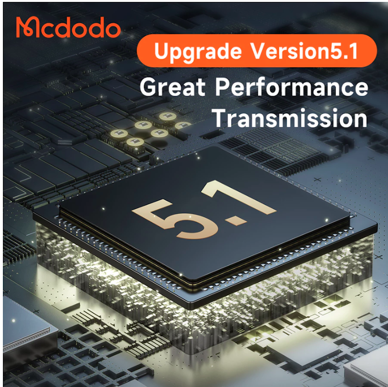 MCDODO USB Bluetooth Dongle 5.1 3