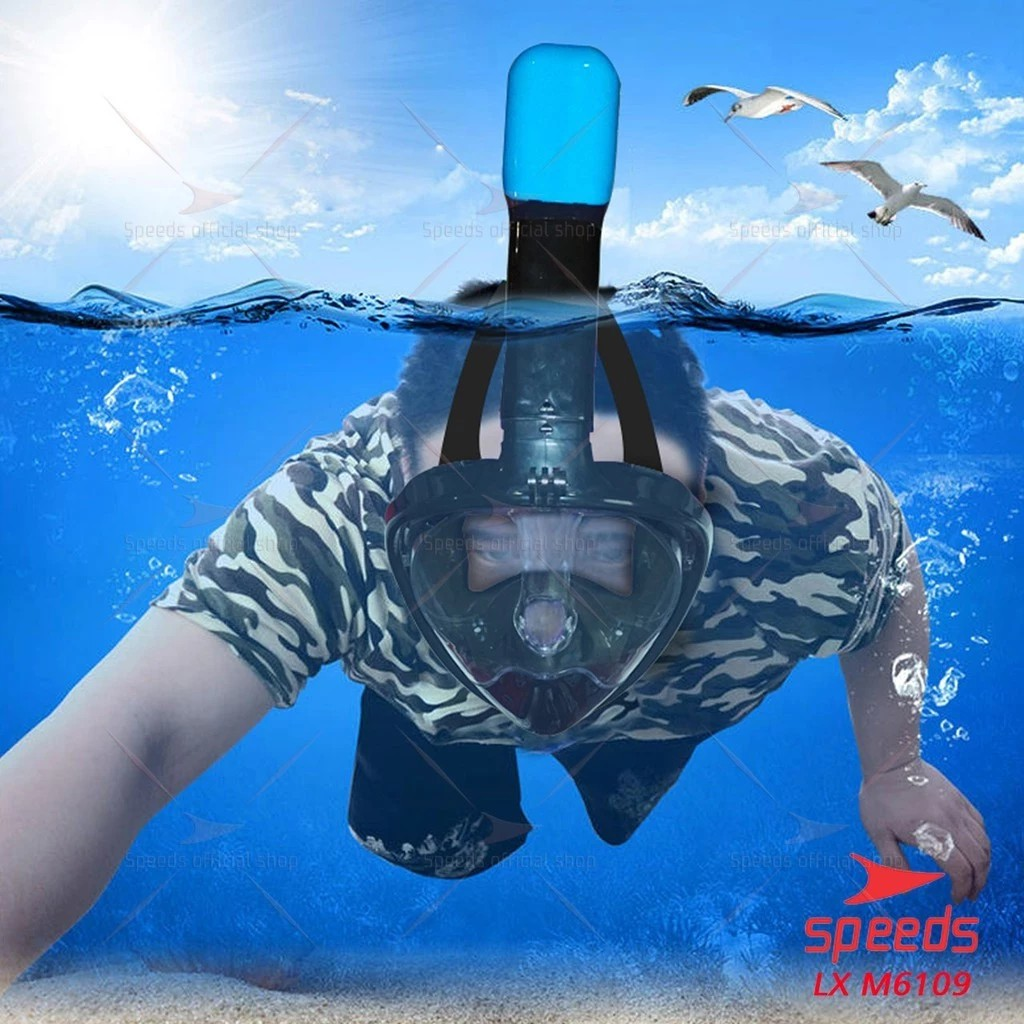 Speeds Indonesia SPEEDS Snorkling Mask Full Face M6109