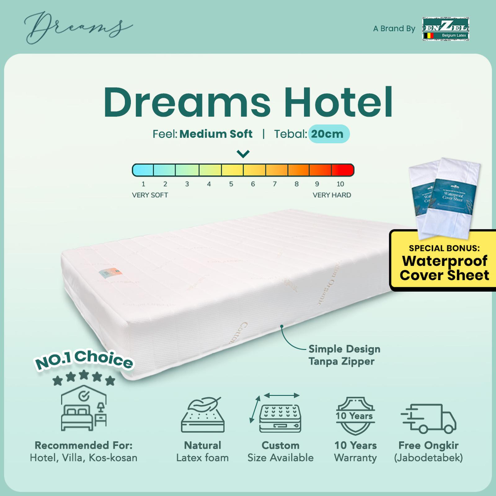 Enzel Dreams Hotel Bed (120 x 200 cm) 2