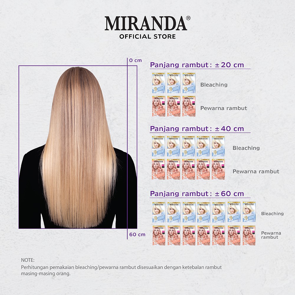 Miranda  Hair Color Pastel Series Rose Gold MCP2