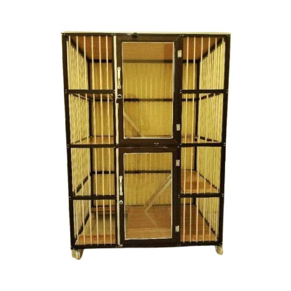 Kandang Kucing Alumunium 2 Pintu 1