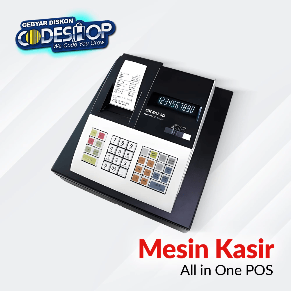  Olympia Electronic Cash Register CM802SD