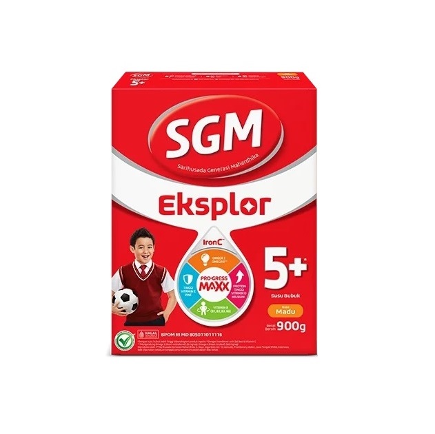 SGM Eksplor 5+ dengan IronC Rasa Madu
