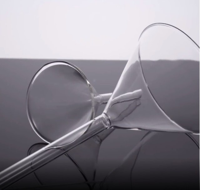 XUEBEI Funnel Glass Long Stem 75 mm