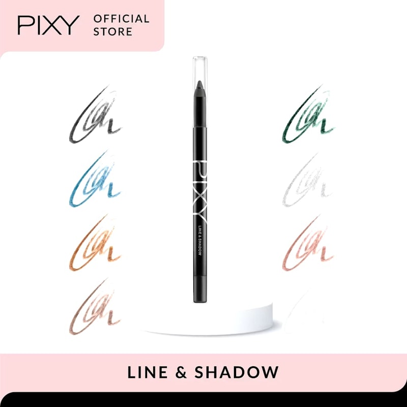 PIXY Line & Shadow White