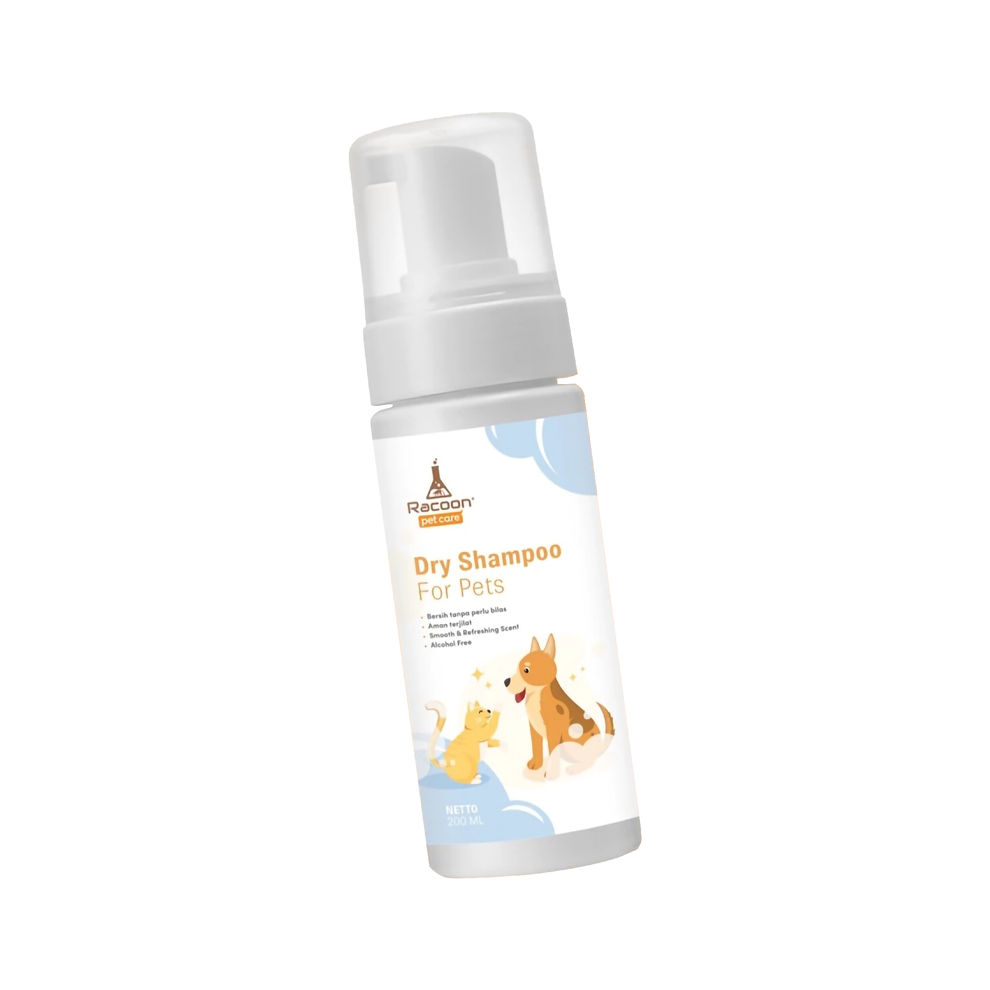 Racoon Dry Shampoo For Pets