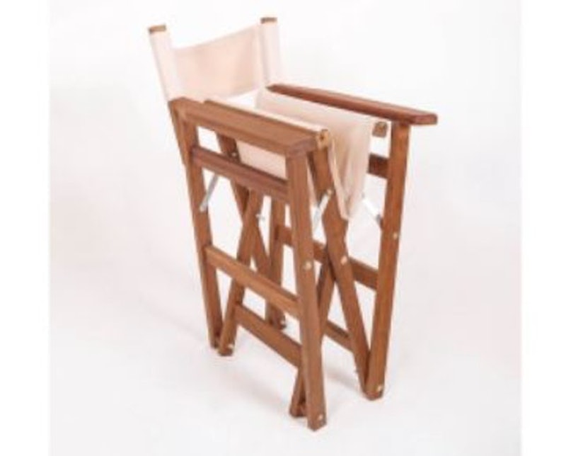 Wooden Director Chair Stool 2