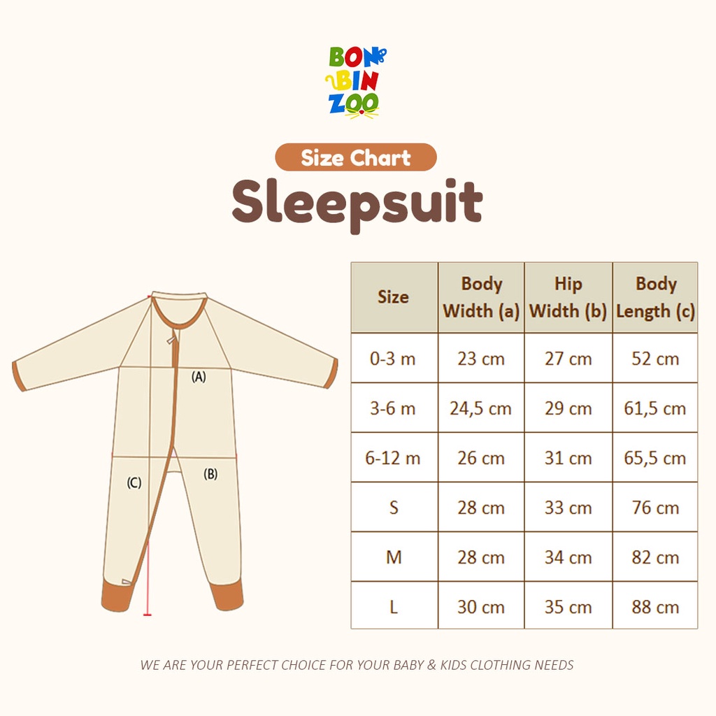 Bon Bin Zoo AARDE Series Sleepsuit 