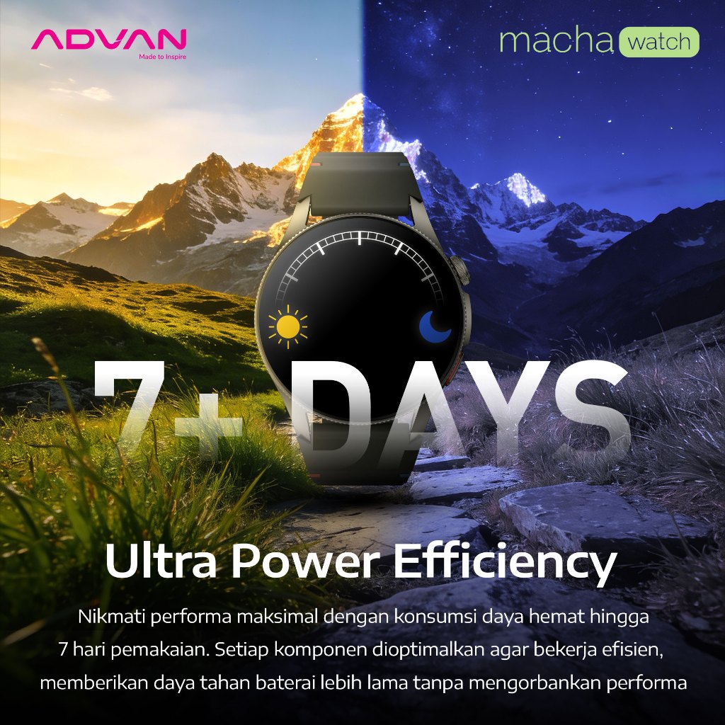 ADVAN Smartwatch Macha Watch 4