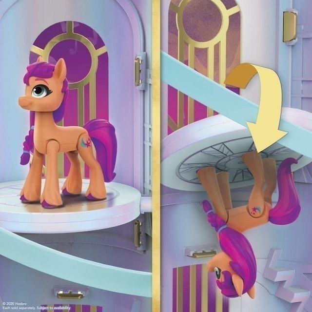 Hasbro My Little Pony: A New Generation Movie Royal Racing Ziplines F2156
