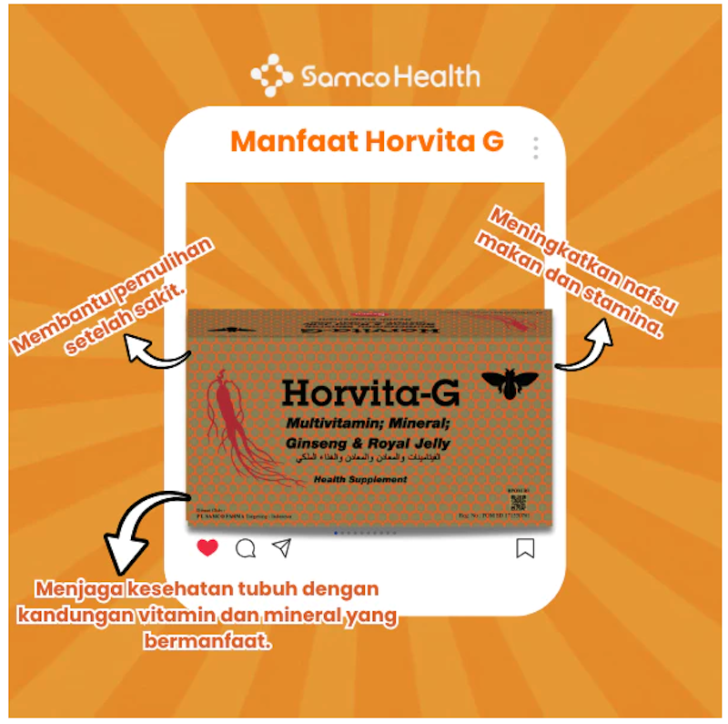 Horvita-G Multivitamin Mineral Gingseng & Royal Jelly 3