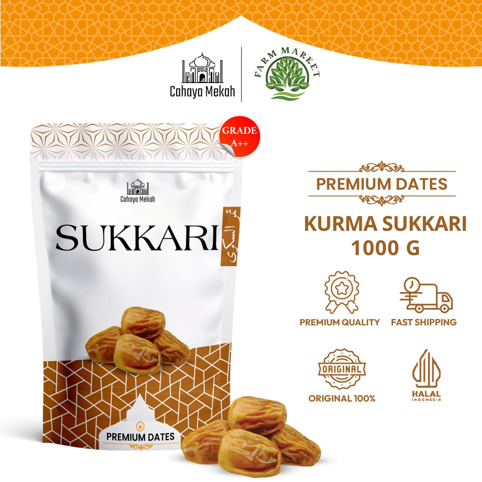 Cahaya Mekah Kurma Sukkari 1 kg