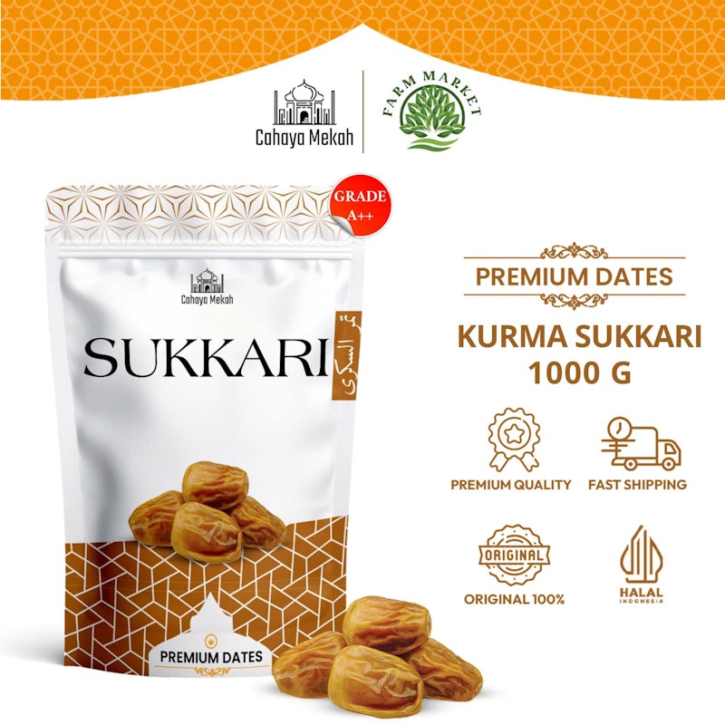 Cahaya Mekah Kurma Sukkari 1 kg 2