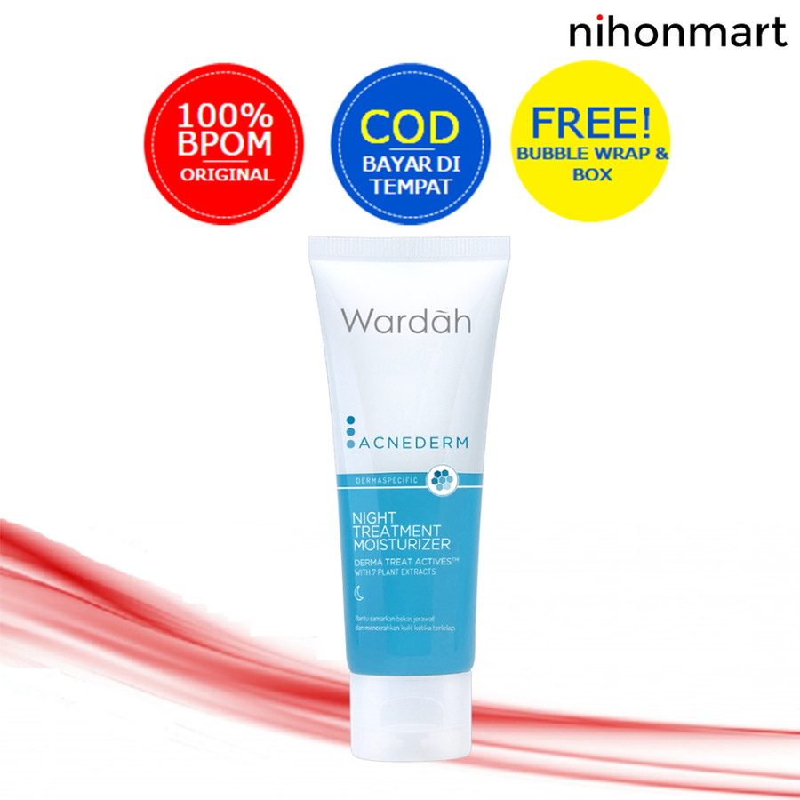 Paragon Technology and Innovation Wardah Acnederm Night Treatment Moisturizer