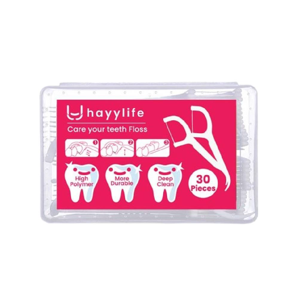 HAYYLIFE Benang Pembersih Gigi Polimer ｜ HL-BAB588
