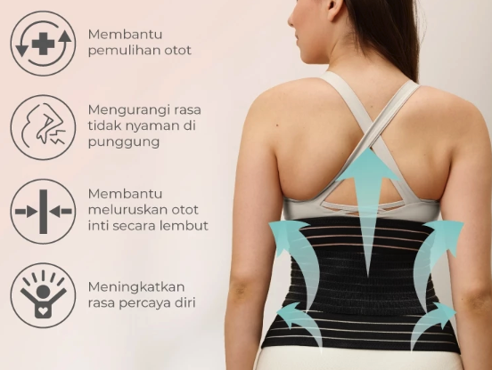 TNP Maternity And Baby Trading MOOIMOM® Korset Nano Bamboo Medis Postpartum