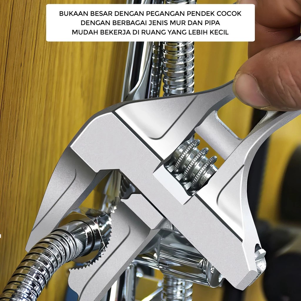Allefix Kunci Inggris Universal 6 Inch 2