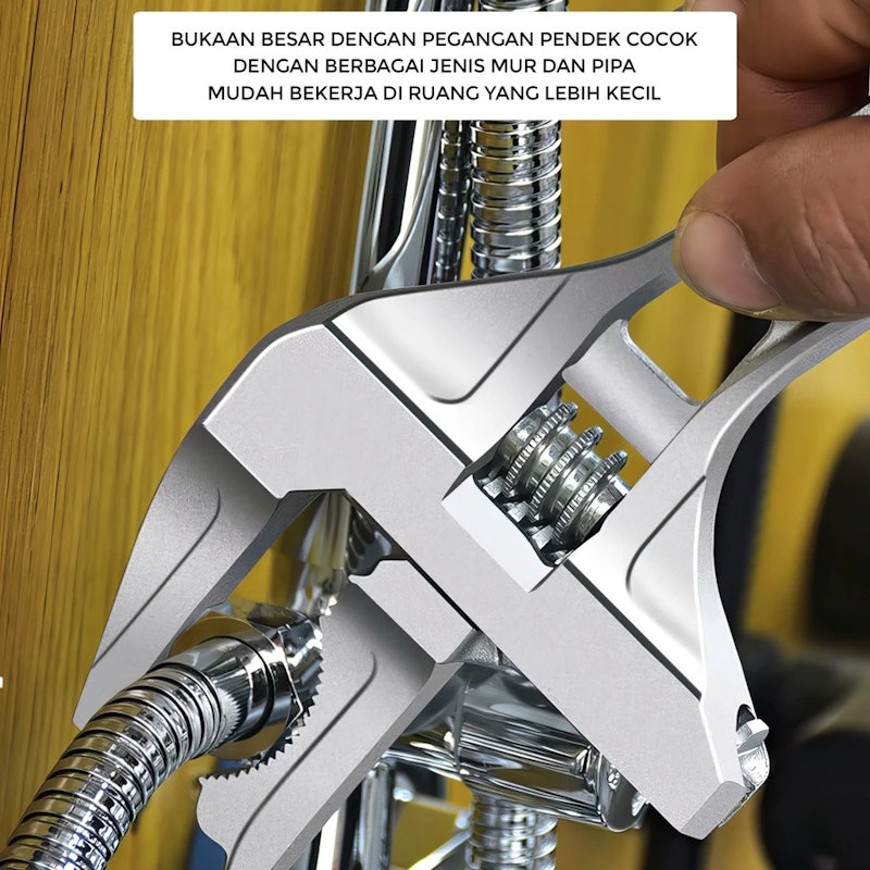 Allefix Kunci Inggris Universal 6 Inch 2