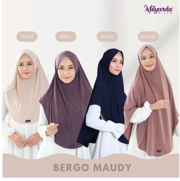 Milyarda Cipta Karya Milyarda Hijab Bergo Maudy