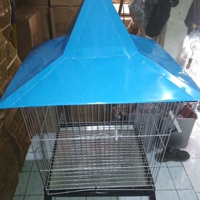 Kandang Limas untuk Ayam dan Burung 2