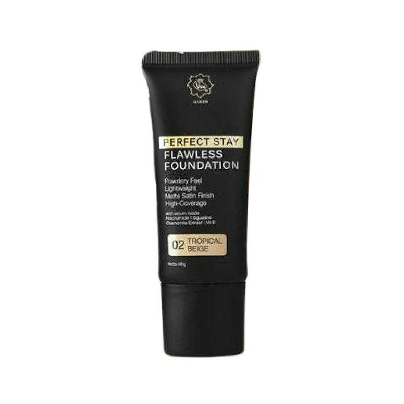 Queen Perfect Stay Flawless Foundation Tropical Beige 1