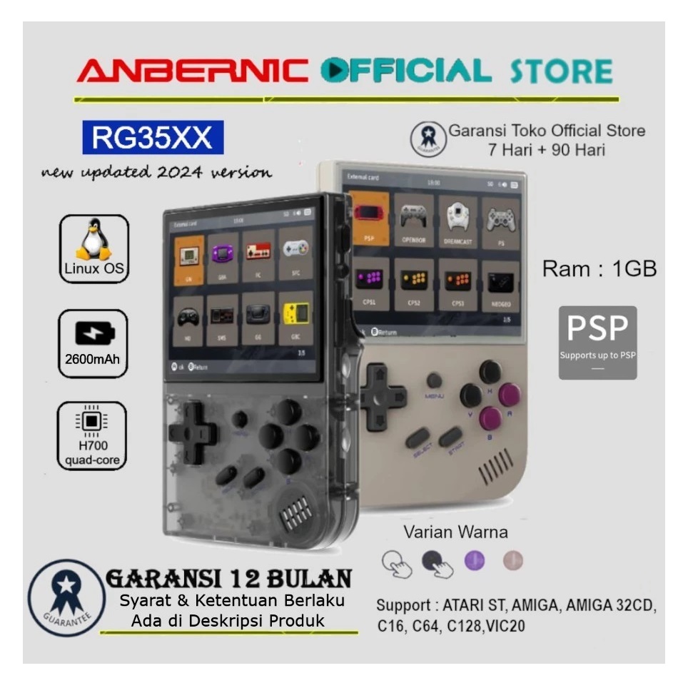 ANBERNIC Retro Handheld Game Console 2
