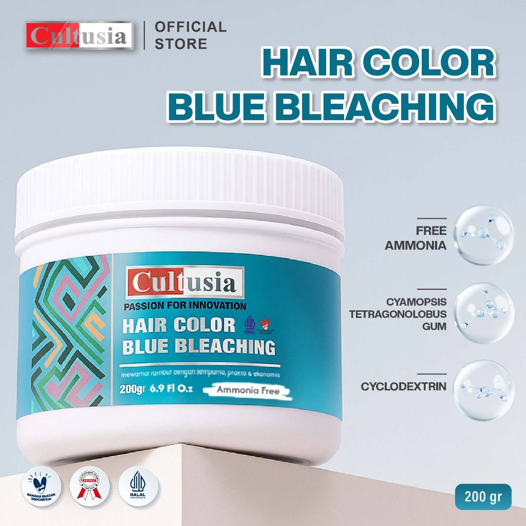 Anugerah Familindo Utama Cultusia Blue Bleaching Powder Pot