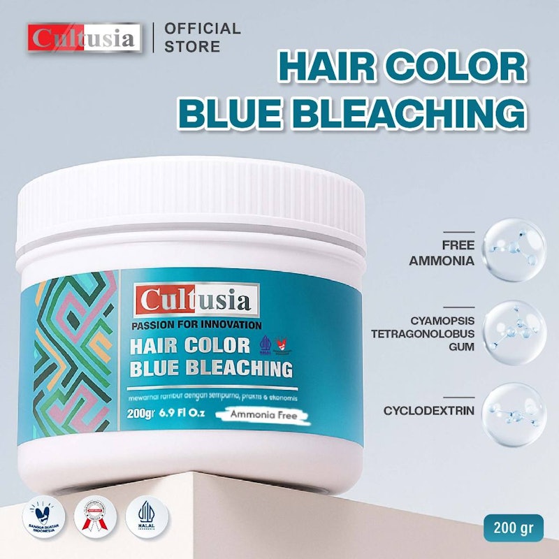 Blue Bleaching Powder Pot 2