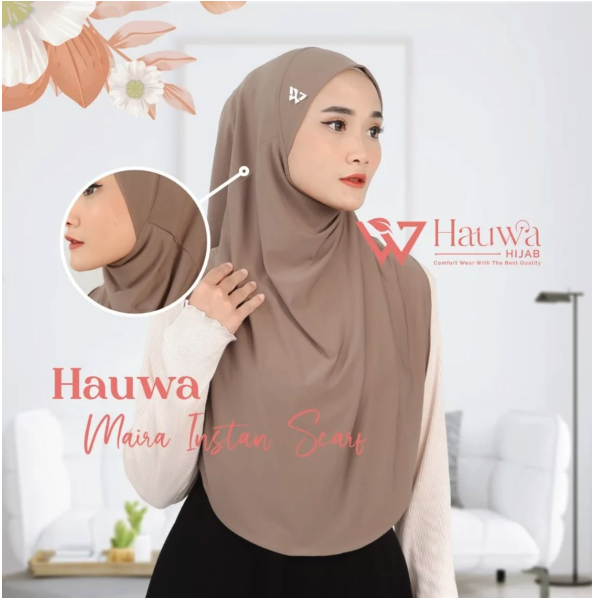  HAUWA Hijab Instan Bergo Maira Sporty