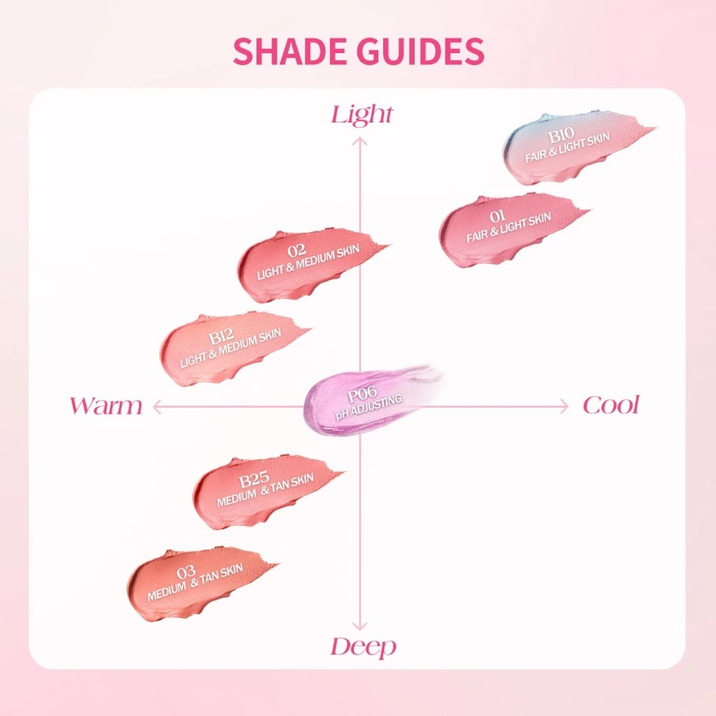 HEBE Beauty Style Barenbliss Moist Mochi Paste Powder Blush 01 Berry Lava