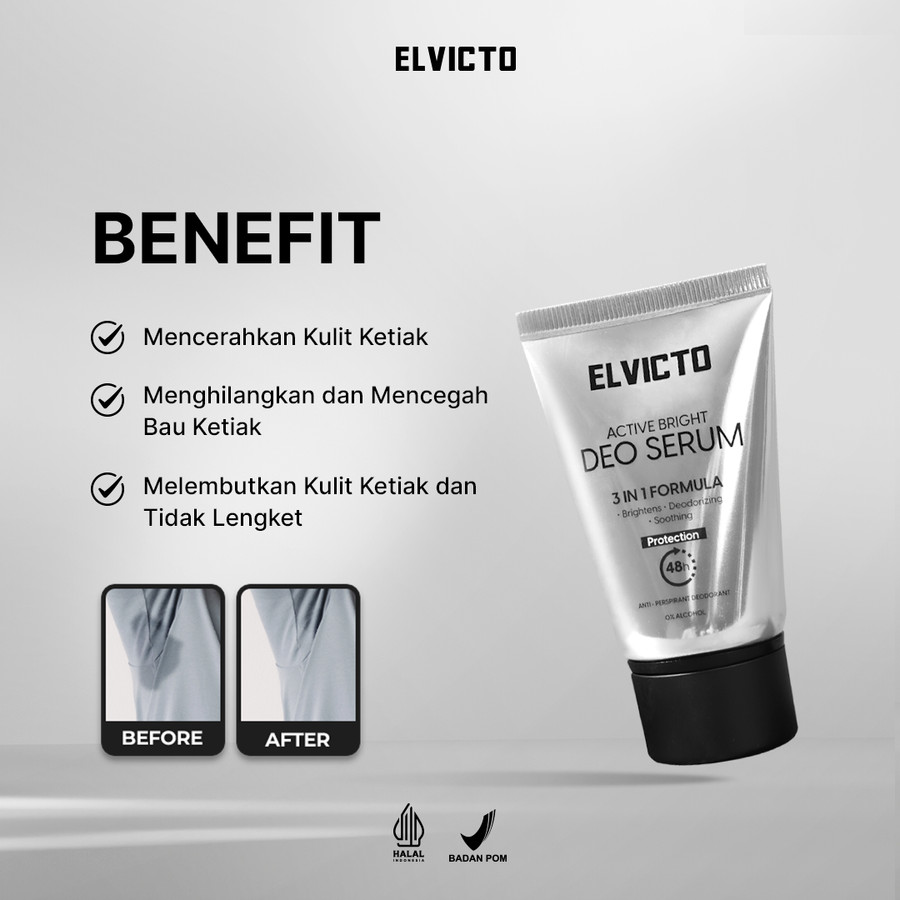 Gizi Indonesia ELVICTO Active Bright Deo Serum