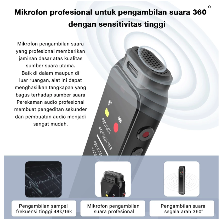 Philips Electronics Nederland B.V. Philips Digital Voice Recorder VTR5010