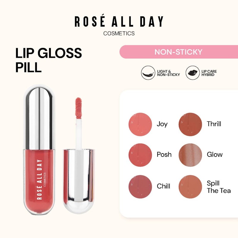 Rosé All Day Lip Gloss Pill 2