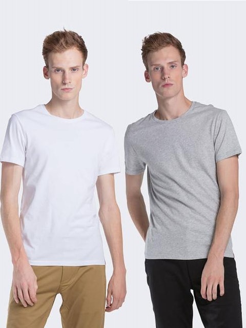 Slim fit Crewneck Tee (2-pack) 4