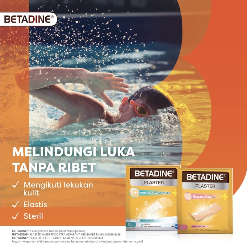 Betadine® Plaster Waterproof Transparent 3