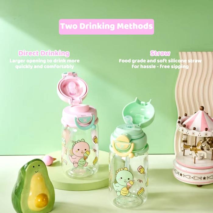 Aldrivia Cahaya Sejahtera Little Dimple Flip-It Kid's Water Bottle WB-249