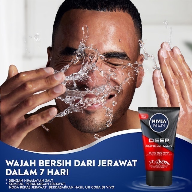 Beiersdorf Nivea Men Deep Acne Attack Facial Wash