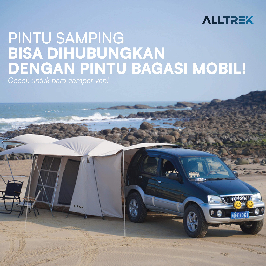 Alltrek Outdoorindo Perkasa Alltrek Peak Villa Tenda Automatic Double
