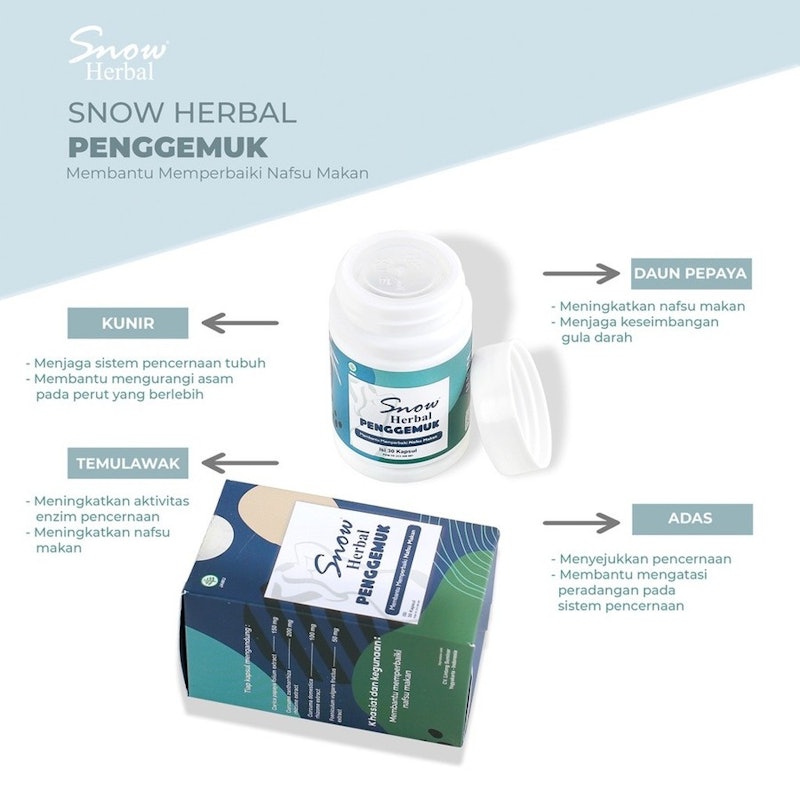 Snow Herbal Penggemuk