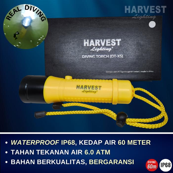Tiga Anugerah Lestari Harvest Lighting Diving Torch DT-X5
