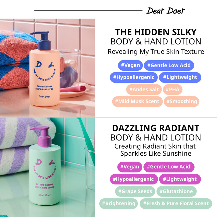 ICONBX Co., Ltd DEAR DOER Dazzling Radiant Body & Hand Lotion 